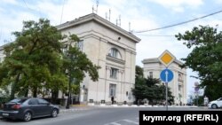 Штаб Черноморского флота России в Севастополе, иллюстрационное фото