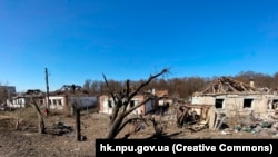 Наслідки російських обстрілів у Куп’янську, квітень 2024 року