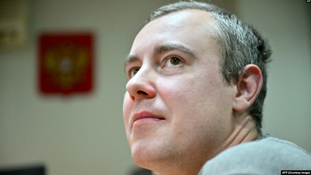 Jurij Kohovac u sudu u Moskvi 30. avgusta 2023. 
