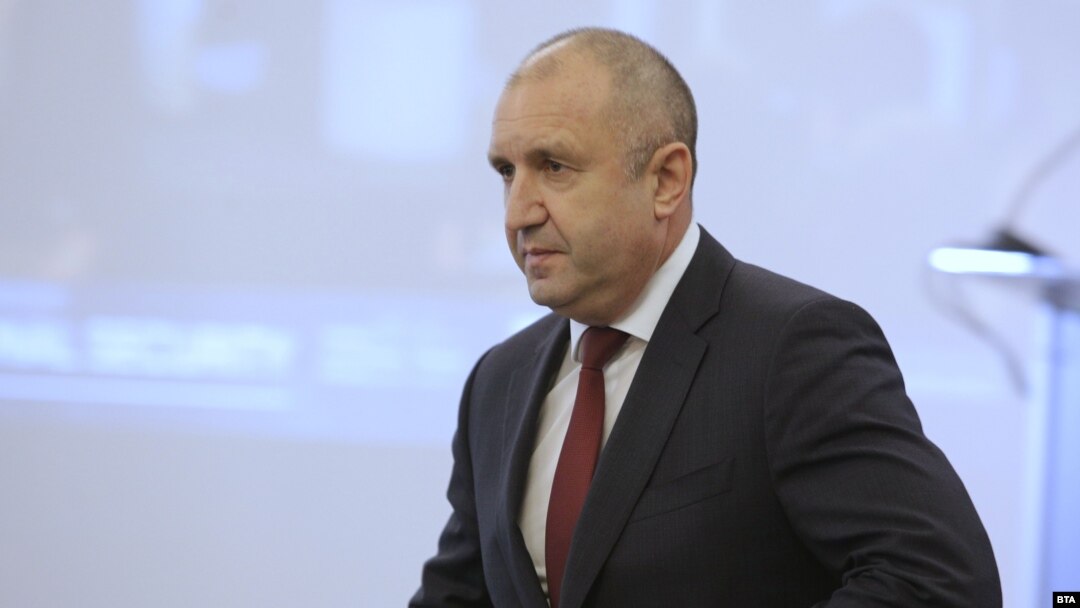 Румен Радев на конференцията "Антикорупция и национална сигурност" в София на 21 март 2023 г.