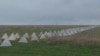 «Зубы дракона» на Ак-Монайском перешейке в Крыму, март 2023 года