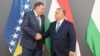 Premierul Ungariei, Viktor Orbán (dreapta) cu liderul sârb bosniac Milorad Dodik. Fotografie de arhivă. 