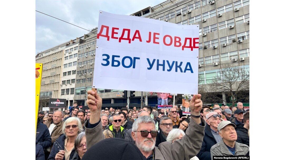 Протест во Белград, 30 декември 2023