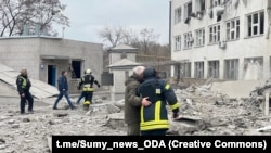 Наслідки обстрілів силами РФ міста Суми, фото архівне