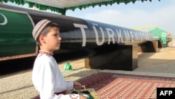 Малайское газовое месторождение в восточной части Чарджоуского района Лебапского велаята. Туркменистан.
