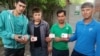 Uzbekistan/Russia - Central Asian migrants in the department of the Federal Migration Service of the North Eastern District of Moscow city