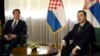 Zoran Milanović i Ivica Dačić prilikom susreta u Beogradu, 16. januar 2013.