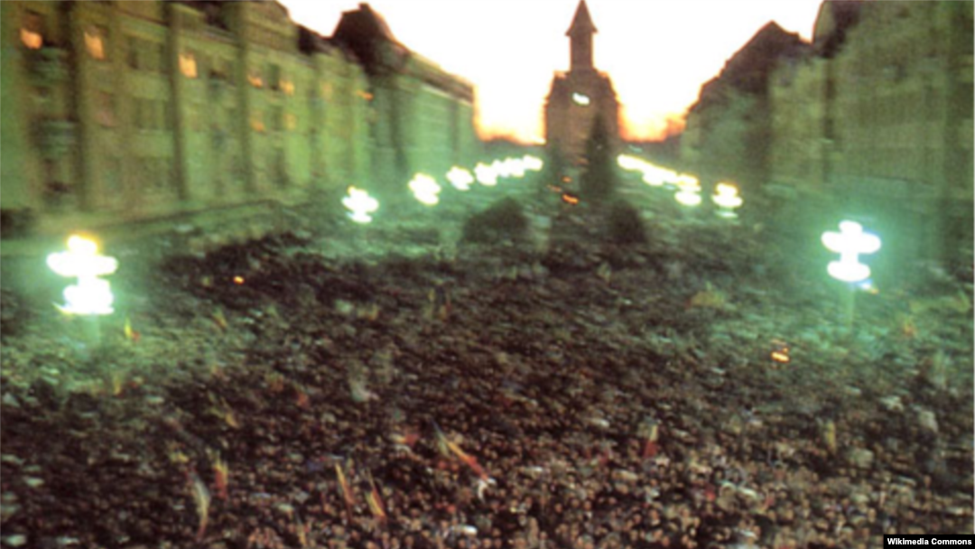 Timisoara în decembrie 1989