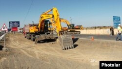 Armenia - The Spanish company Isolux Corsan starts the reconstruction of Yerevan-Ararat highway, 13Sept2012.