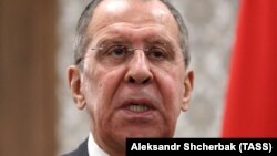 Міністар замежных справаў Расеі Сяргей Лаўроў