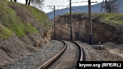 Залізниця в окупованому Криму, фото ілюстративне