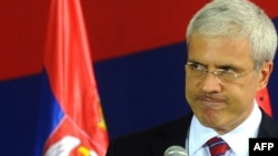 Boris Tadić na konferenciji za novinare u Beogradu, jul 2010.