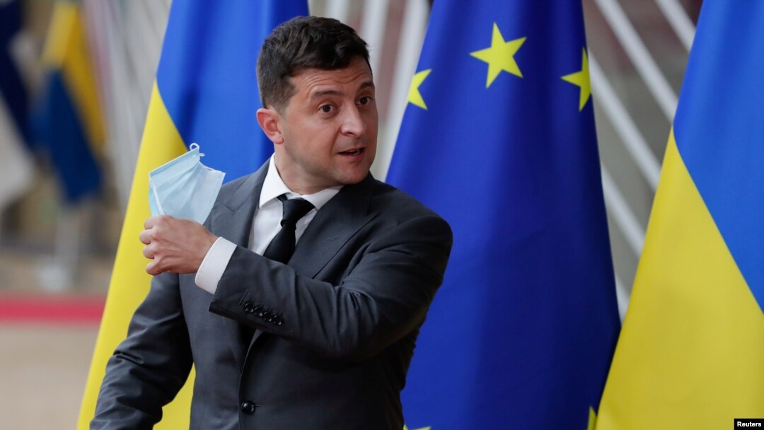 Украинскиот претседател Володимир Зеленски 