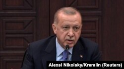 اردوغان در سخنرانیاش در سازمان ملل گفت اسرائیل اراضی فلسطینیها را اشغال کرده است.