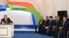 Предприниматель Нурлан Смагулов (крайний справа) на встрече президента Казахстана Нурсултана Назарбаева с руководителями национальных компаний и бизнесменами в рамках подготовки к выставке «Астана ЭКСПО-2017». Астана, 3 июля 2014 года. Фото с официального сайта akorda.kz