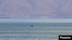 Armenia - A view of Lake Sevan, 24 July 2018.