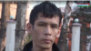 Täjigistanda bäş adamdan ybarat bir topar tarapyndan talanan türkmenistanly student Ahun Myradow. “Tajikistan HD” döwlet telekanalynyň YouTube saýtyndaky sahypasyndan alnan surat.
