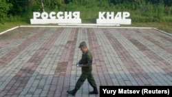 Кордон між Росією та Північною Кореєю. Містечко Туманган, Північна Корея