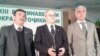 Саидджафар Усмонзода, председатель Демпартии Таджикистана (справа) на партийном съезде. Архивное фото
