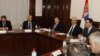 Predsednik Srbije Boris Tadić sa liderima Srba iz regiona u Beogradu, 8. februara 2011