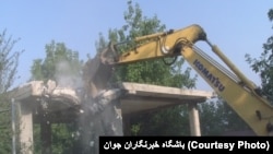 عکسی که باشگاه خبرنگاران از این «عملیات» منتشر کرده است