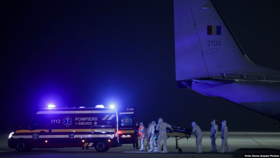 Medicul nemțean Cătălin Denciu este trimis la Bruxelles, cu o aeronavă militară.