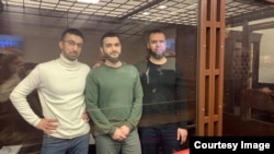 Тамбиев Кемал, Гаджиев Абдулмумин, Ризванов Абубакар Къилберчу тIеман кхелехь, архивера сурт