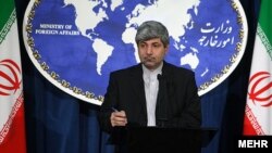 رامین مهمانپرست، سخنگوی وزارت خارجه ایران،.
