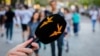 UKRAINE – RFERL. Radio Svoboda microphone, Kyiv, 05May2018
