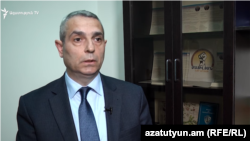 Nagorno-Karabakh -- Masis Mayilian speaks to RFE/RL, Stepanakert, February 22, 2020.