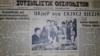 Номер газеты «Социалистік Қазақстан», выпущенный в июле 1938 года.