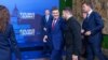 Президент Румынии Никусор Дан, президент Украины Зеленский, Марк Рютте (НАТО). Литва, Вильнюс, 2 июня 2025 года, саммит B9