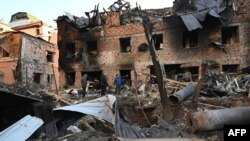 Наслідки однієї з попередніх атак Харкова, 31 грудня 2023 року