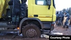 Станция Шиес, где планировалось построить мусорный полигон