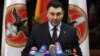 Вице-спикер парламента Армении Эдуард Шармазанов во время брифинга (архив)