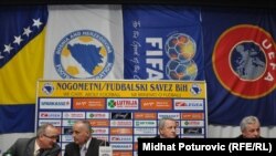 Sjednica Skupštine Fudbalskog saveza BiH nakon koje je uslijedila kazna FIFE i UEFE, mart 2011
