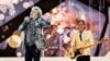 Rod Stewart, aici la un concert susținut la Copenhaga, capitala Danemarcei.