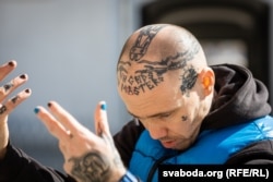Ігар Банцэр пасьля галадоўкі і выхаду зь СІЗА, 2021 год, архіўнае фота