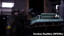 Позиції 152-ї окремої єгерської бригади на Покровському напрямку, лютий 2025 року