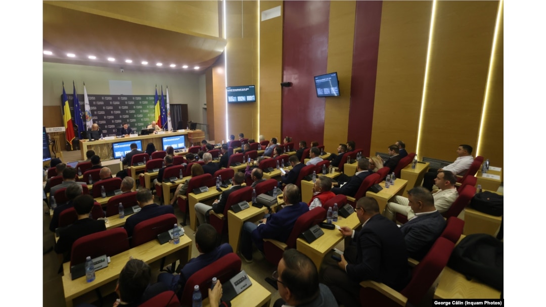 Şedinţa extraordinară a Consiliului General al Capitalei (CGMB), convocată de primarul general și președintele ales Nicuşor Dan, 23 mai 2025.